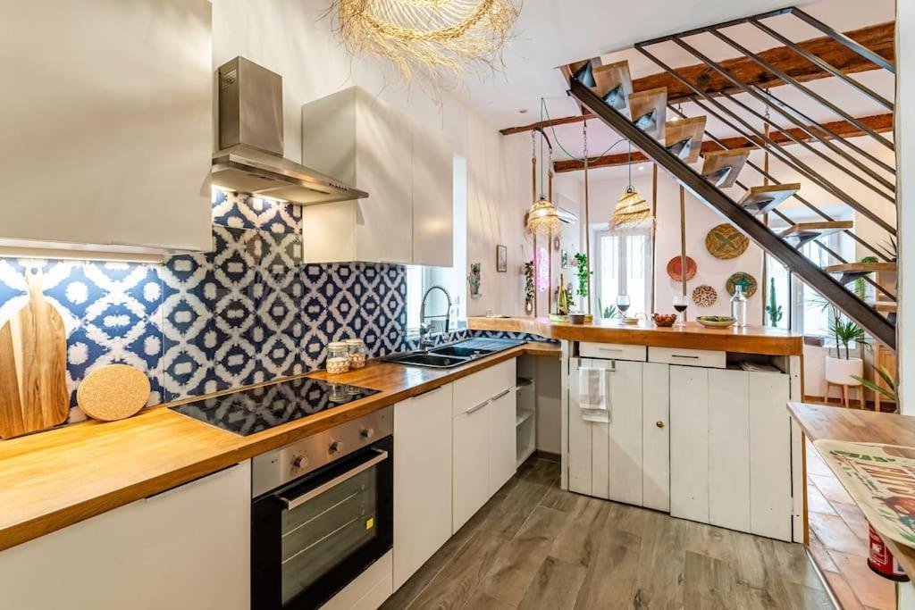 לה קיוטאט Ciotat Colada Beau Duplex Atypique A 50 M Du Port Classe 3 Etoiles מראה חיצוני תמונה